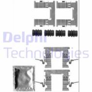 LX0579 DEL - Zestaw instalacyjny klocków hamulcowych DELPHI