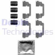 LX0584 DEL - Zestaw instalacyjny klocków hamulcowych DELPHI