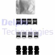 LX0593 DEL - Zestaw instalacyjny klocków hamulcowych DELPHI