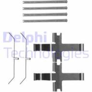 LX0601 DEL - Zestaw instalacyjny klocków hamulcowych DELPHI