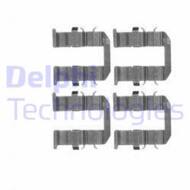 LX0602 DEL - Zestaw instalacyjny klocków hamulcowych DELPHI
