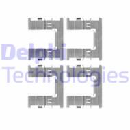 LX0607 DEL - Zestaw instalacyjny klocków hamulcowych DELPHI