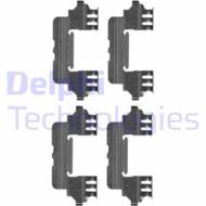 LX0629 DEL - Zestaw instalacyjny klocków hamulcowych DELPHI