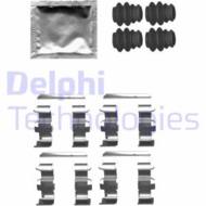 LX0660 DEL - Zestaw instalacyjny klocków hamulcowych DELPHI