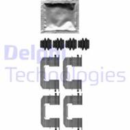 LX0663 DEL - Zestaw instalacyjny klocków hamulcowych DELPHI