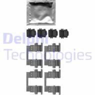 LX0666 DEL - Zestaw instalacyjny klocków hamulcowych DELPHI