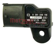 0906105 METZ - Czujnik ciśnienia kolektora ssąc.METZGER MITSUBISHI/SMART