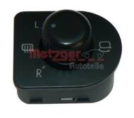 0916065 METZ - Włącznik regulacji lusterek METZGER VAG