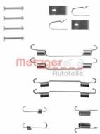 105-0722 METZ - Zestaw instalacyjny szczęk hamulcowych METZGER ZU MG 943