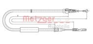 10.7512 METZ - Linka hamulca ręcznego METZGER VAG