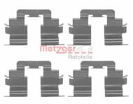109-1215 METZ - Zestaw instalacyjny klocków hamulcowych METZGER DB