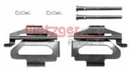 109-1225 METZ - Zestaw instalacyjny klocków hamulcowych METZGER ZU WVA 21504/507