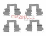 109-1606 METZ - Zestaw instalacyjny klocków hamulcowych METZGER VAG