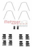 109-1651 METZ - Zestaw instalacyjny klocków hamulcowych METZGER MAZDA/SUZUKI