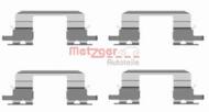 109-1672 METZ - Zestaw instalacyjny klocków hamulcowych METZGER SUBARU