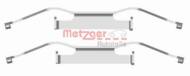 109-1680 METZ - Zestaw instalacyjny klocków hamulcowych METZGER VAG