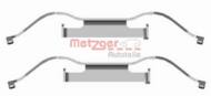 109-1681 METZ - Zestaw instalacyjny klocków hamulcowych METZGER VAG