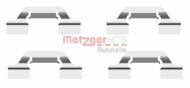109-1685 METZ - Zestaw instalacyjny klocków hamulcowych METZGER VAG