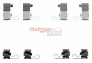 109-1699 METZ - Zestaw instalacyjny klocków hamulcowych METZGER TOYOTA