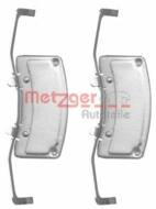 109-1706 METZ - Zestaw instalacyjny klocków hamulcowych METZGER ZU WVA 23885/23897
