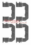 109-1719 METZ - Zestaw instalacyjny klocków hamulcowych METZGER HYUNDAI