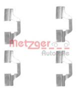 109-1749 METZ - Zestaw instalacyjny klocków hamulcowych METZGER RENAULT
