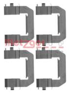 109-1776 METZ - Zestaw instalacyjny klocków hamulcowych METZGER OPEL