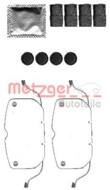 109-1792 METZ - Zestaw instalacyjny klocków hamulcowych METZGER BMW