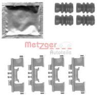 109-1812 METZ - Zestaw instalacyjny klocków hamulcowych METZGER NISSAN/SUZUKI