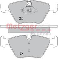 1170203 METZ - Klocki hamulcowe METZGER (odp.GDB1810/GDB1662) BMW E90 05-/X1 09-/Z4 09-