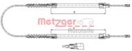 1171.8 METZ - Linka hamulca ręcznego METZGER PSA/FIAT