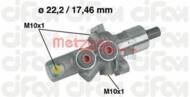202-175 METZ - Pompa hamulcowa METZGER DB