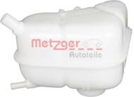 2140219 METZ - Zbiornik wyrównawczy płynu chłodzącego METZGER DAEWOO /bez pokrywy i czujnika/