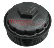 2370011 METZ - Pokrywa obudowy filtra oleju METZGER VAG