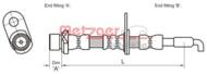 4110029 METZ - Przewód hamulcowy elastyczny METZGER /przód P/ TOYOTA AVENSIS/COROLLA 04-