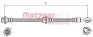 4110129 METZ - Przewód hamulcowy elastyczny METZGER NISSAN