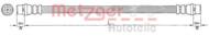 4110364 METZ - Przewód hamulcowy elastyczny METZGER /tył-wewn/ VAG TRANSPORTER T5 03-/TRANSPORTER T6
