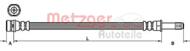 4110449 METZ - Przewód hamulcowy elastyczny METZGER /tył/ FORD FOCUS II 04-/C-MAX 07-
