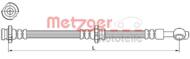 4110471 METZ - Przewód hamulcowy elastyczny METZGER NISSAN