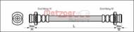 4110611 METZ - Przewód hamulcowy elastyczny METZGER DAEWOO