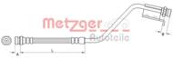 4110826 METZ - Przewód hamulcowy elastyczny METZGER HYUNDAI/KIA /P/