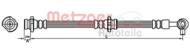 4111228 METZ - Przewód hamulcowy elastyczny METZGER NISSAN