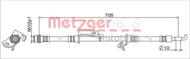 4111519 METZ - Przewód hamulcowy elastyczny METZGER LEXUS/TOYOTA