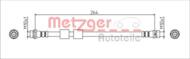 4111544 METZ - Przewód hamulcowy elastyczny METZGER FORD