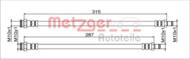 4111791 METZ - Przewód hamulcowy elastyczny METZGER SMART