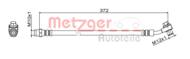 4111795 METZ - Przewód hamulcowy elastyczny METZGER DB AMG GT 43 EQ BOOST 18-