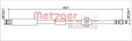 4111801 METZ - Przewód hamulcowy elastyczny METZGER FIAT