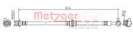 4111834 METZ - Przewód hamulcowy elastyczny METZGER RENAULT KOLEOS I 2.0 13-