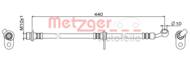 4111846 METZ - Przewód hamulcowy elastyczny METZGER HONDA CR-V IV 1.6 I-DTEC 13-
