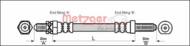 4112102 METZ - Przewód hamulcowy elastyczny METZGER FORD